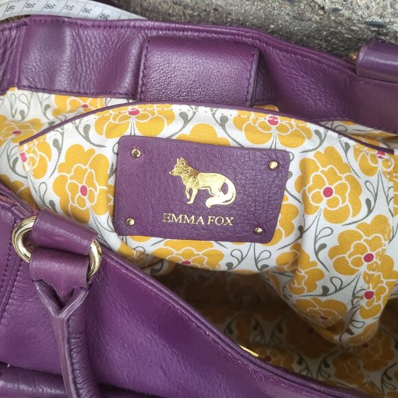 Emma Fox Leather Purse/Shoulder Bag - Picture 2 of 7